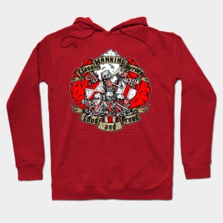 LOUD AND PROUD! (red and white edition) ULTRAS Hoodie